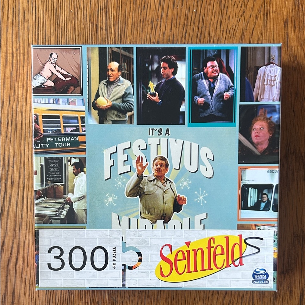 Seinfeld “It’s A Festivus Miracle” 300pc Puzzle